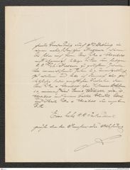 k.k. naturhistorisches Hofmuseum, Intendanzakten 1885-1896 (Hauer), Aktenzahl Z.18/1888, Seite 2